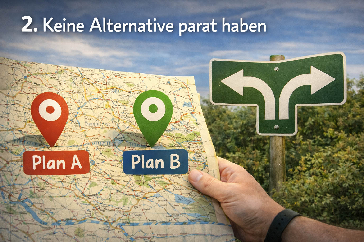 Plan B bei der Stellplatzsuche