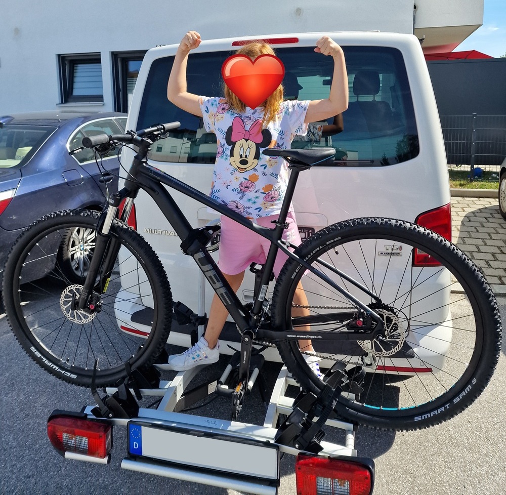 Fahrradträger am Camper