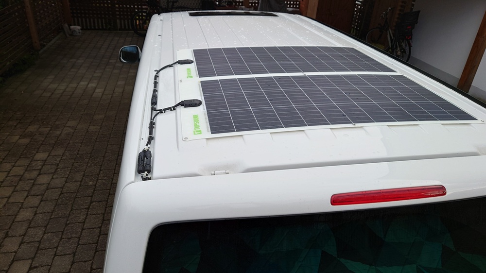 Solaranlage auf dem Dach